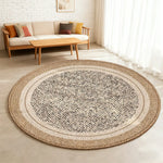 LIVARA 160/200cm Floor Rugs -Mist Silence Theme, Soft-Touch Finish, Non-Slip Base, Belgian Velvet Loop Pile, Fade-Resistant with Durable Edge Binding