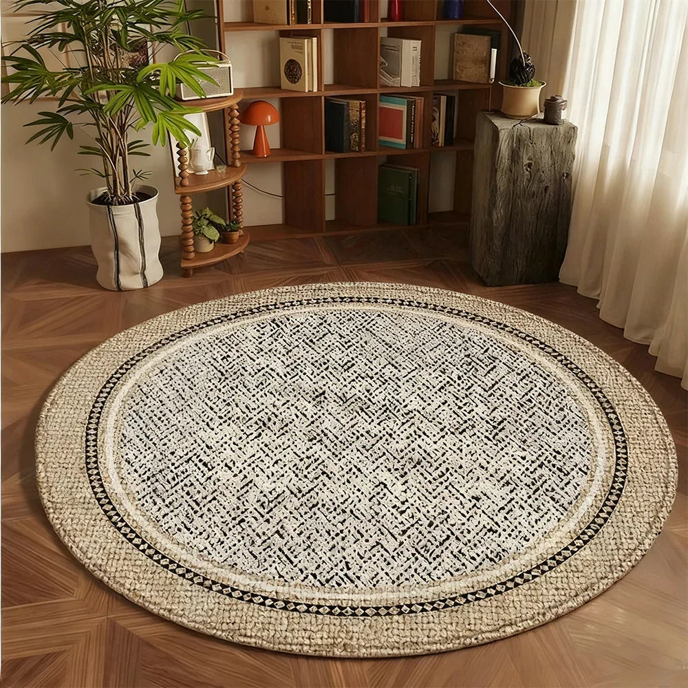 LIVARA 160/200cm Floor Rugs -Twilight Theme, Soft-Touch Finish, Non-Slip Base, Belgian Velvet Loop Pile, Fade-Resistant with Durable Edge Binding