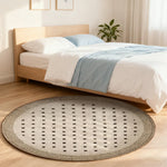 LIVARA 160/200cm Floor Rugs -Spiced Sand Theme, Soft-Touch Finish, Non-Slip Base, Belgian Velvet Loop Pile, Fade-Resistant with Durable Edge Binding
