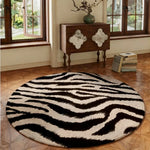LIVARA 160/200cm Floor Rugs -Ink Pattern Mirage Theme, Soft-Touch Finish, Non-Slip Base, Belgian Velvet Loop Pile, Fade-Resistant with Durable Edge Binding