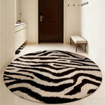 LIVARA 160/200cm Floor Rugs -Ink Pattern Mirage Theme, Soft-Touch Finish, Non-Slip Base, Belgian Velvet Loop Pile, Fade-Resistant with Durable Edge Binding
