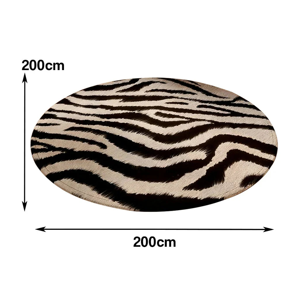 LIVARA 160/200cm Floor Rugs -Ink Pattern Mirage Theme, Soft-Touch Finish, Non-Slip Base, Belgian Velvet Loop Pile, Fade-Resistant with Durable Edge Binding