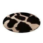LIVARA 160/200cm Floor Rugs -Geometric Ink Blot Theme, Soft-Touch Finish, Non-Slip Base, Belgian Velvet Loop Pile, Fade-Resistant with Durable Edge Binding