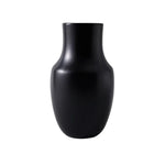 LIVARA Ceramic Vase Ornament Wabi-Sabi Black Artistic Display Matte Ceramic Handcrafted Stone-Texture Design