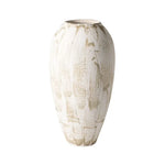 LIVARA Ceramic Vase Ornament Artistic Home Decor Wabi-Sabi Style Matte Ceramic Handcrafted Stone-Texture Finish
