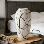 LIVARA Ceramic Vase Ornament Decorative Display Wabi-Sabi Aesthetic Matte Ceramic Handcrafted Textured Finish