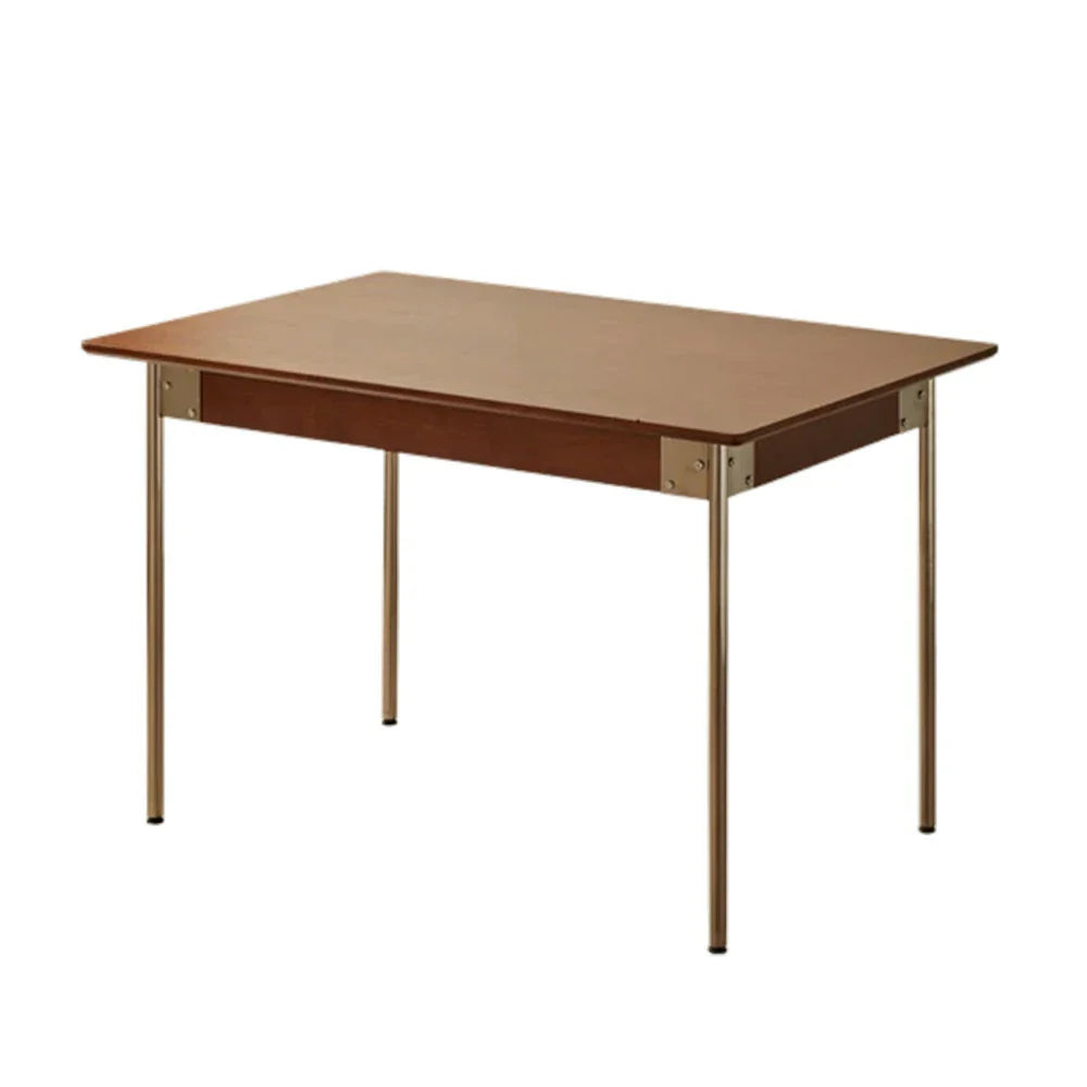 LIVARA 1128 White Dining Table, Veneer, Design, Ash Wood 130/140cm Stainless Solid Finish Four-Sided Legs, - Steel Durable Wood
