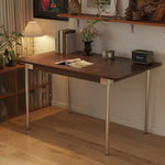 LIVARA 1128 White Dining Table, Veneer, Design, Ash Wood 130/140cm Stainless Solid Finish Four-Sided Legs, - Steel Durable Wood