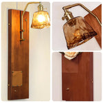 LIVARA Hand-blown Color Temperatures Ceramic Glass Texture Wall Stone Three E27 Natural Lamp
