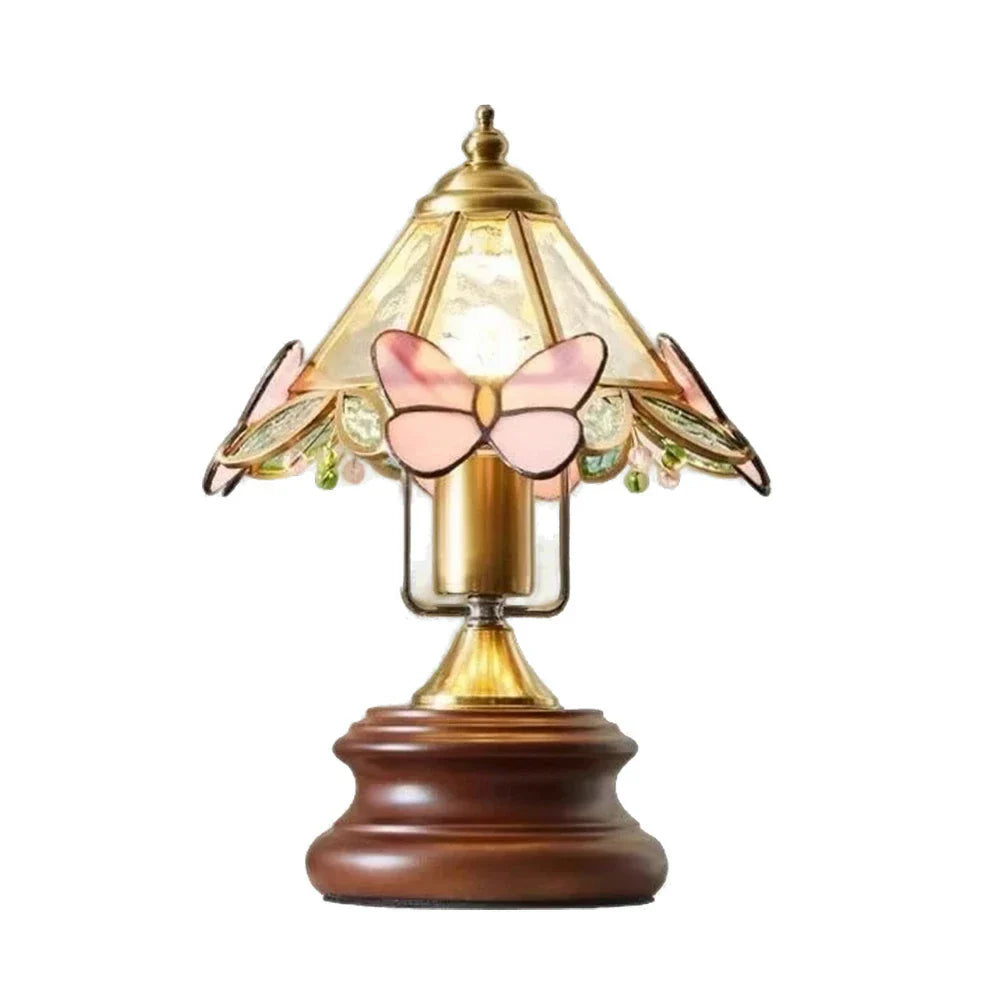 LIVARA Table Source Temperatures High-Temperature Solid Painted Lampshade Color Three E27 Light Base Wood Lamp