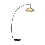 LIVARA Floor Adjustable with Light, Lamp LED Iron Shade, Temperature, Base Fabric Three-Color Rust-Resistant