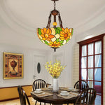 LIVARA 40/50cm High-Quality Handcrafted Glass Shade Pendant Lamp Rust-Resistant Copper & Iron Frame, E27 Socket