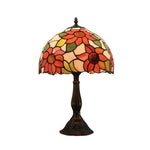LIVARA Handcrafted Colourful Vibrant Table E27 - Socket, High-Temperature Glass, Base Glass for Lamp Illumination Resin/Aluminium