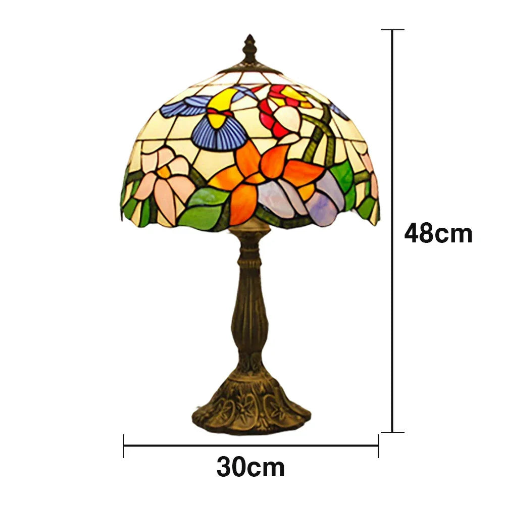LIVARA Modern Resin/Aluminium Glass, Base, - Glass Socket, High-Temperature E27 Fired Handcrafted Table Design Durable Lamp