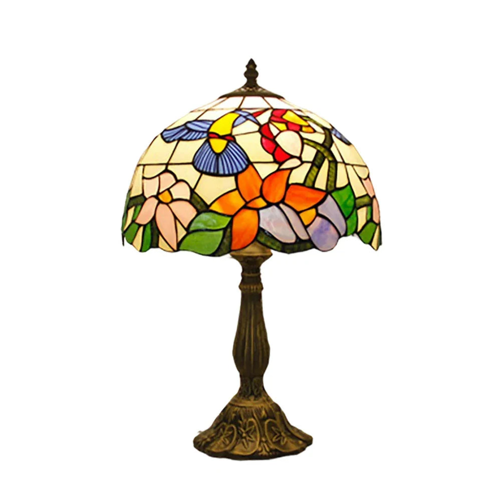 LIVARA Modern Resin/Aluminium Glass, Base, - Glass Socket, High-Temperature E27 Fired Handcrafted Table Design Durable Lamp