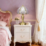 LIVARA Crystal High-Spec E27 LED Bulbs, Table Natural - Shade, Lamp - Flicker-Free Purple Socket, Soft, Light Crystal