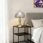 LIVARA Crystal High-Spec E27 LED Bulbs, Table Natural - Shade, Lamp - Flicker-Free Purple Socket, Soft, Light Crystal