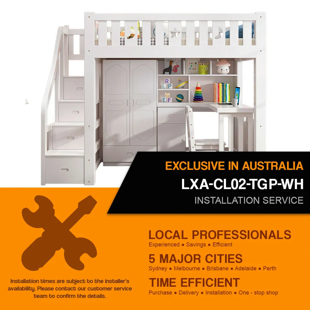 Installation Service For : LXA-CL02-TGP-WH