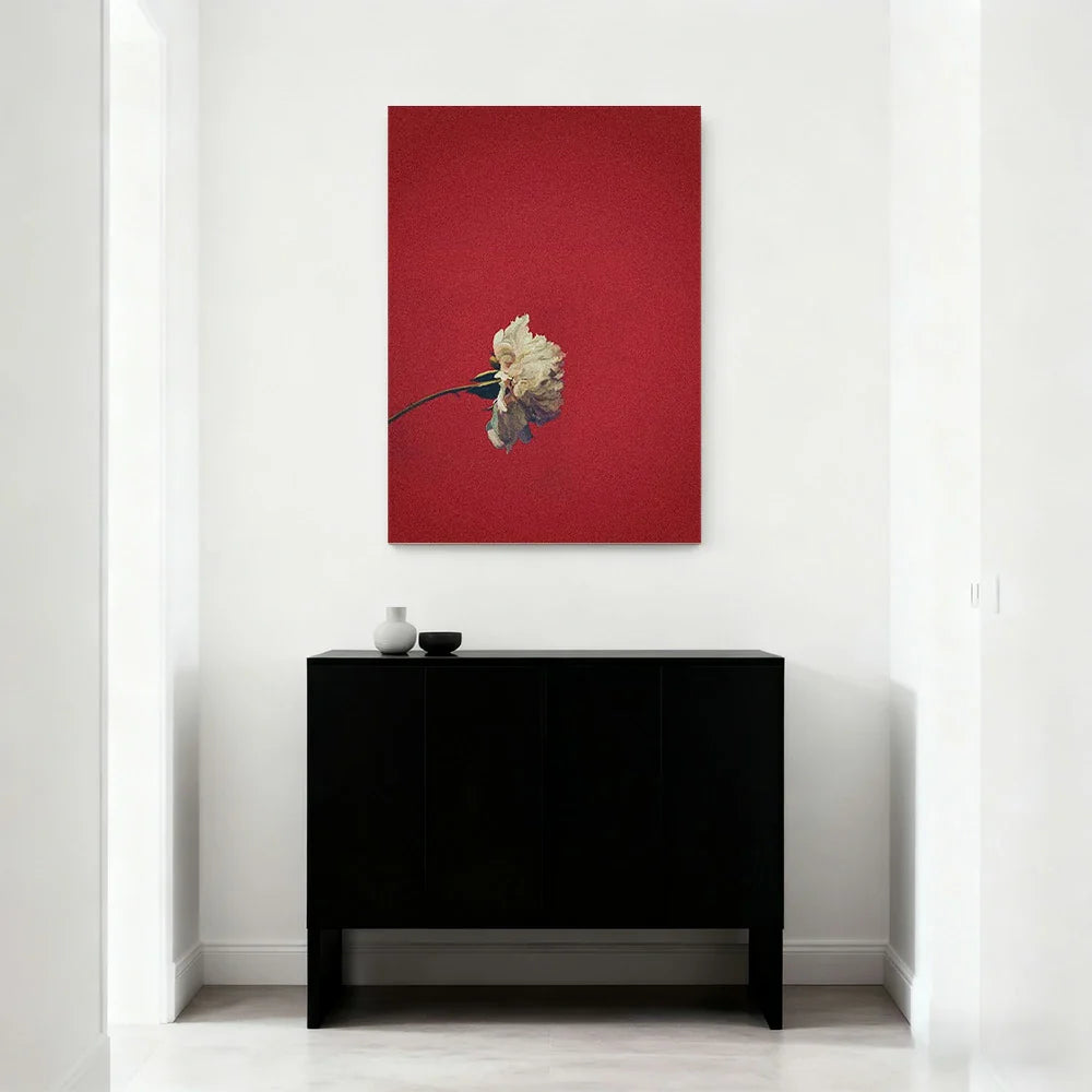 LUXORA Hand and 50/80/120cm Oil Relaxing Interior Modern Canvas for Painted Natural Art Featuring Luxury Gentle Painting Brushstrokes and Tones Elegant Atmosphere