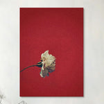 LUXORA Hand and 50/80/120cm Oil Relaxing Interior Modern Canvas for Painted Natural Art Featuring Luxury Gentle Painting Brushstrokes and Tones Elegant Atmosphere