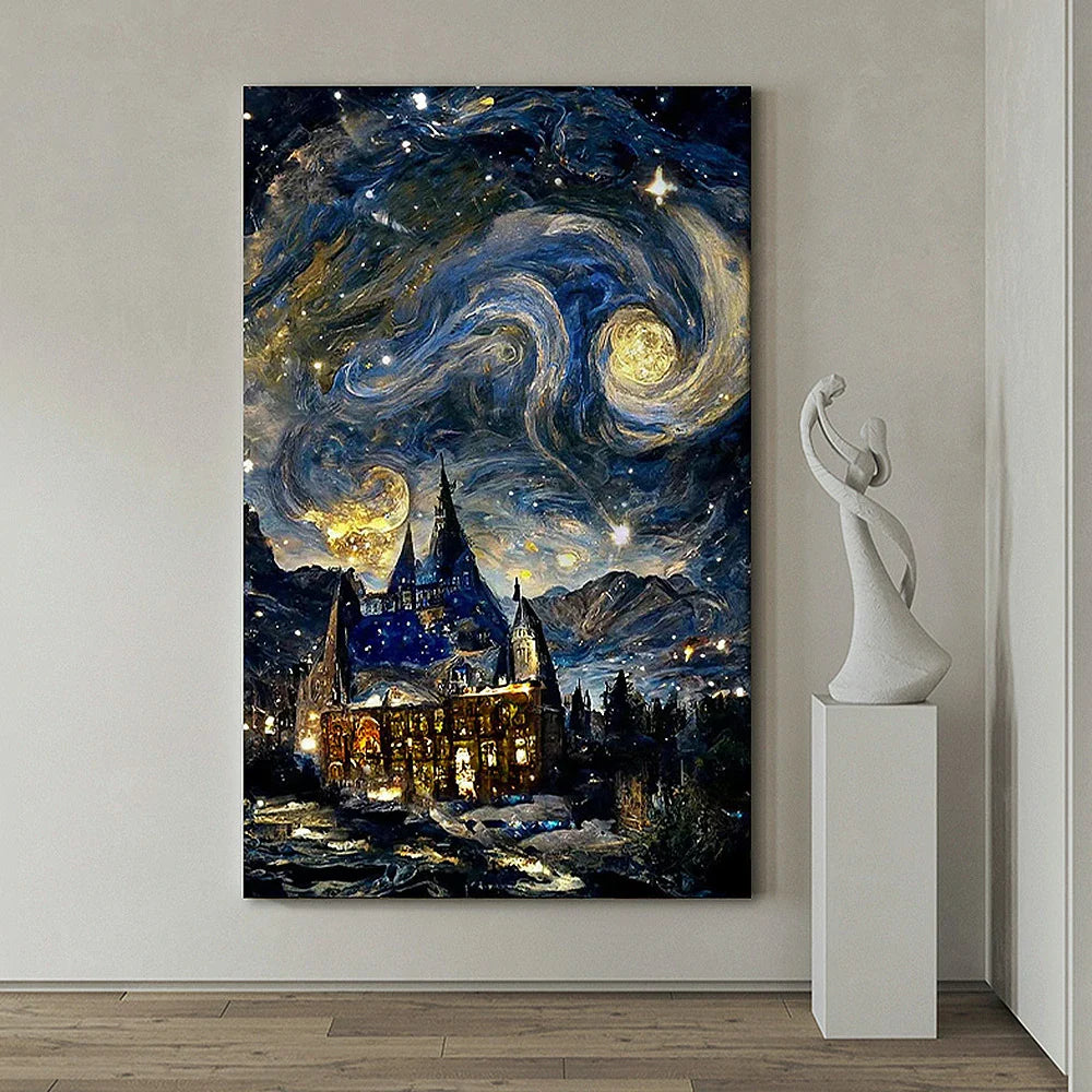 LUXORA Hand Clean Decorative and Luxury Rooms 50/80/100cm Calm Painted Neutral Living Oil Art Abstract Flow for Color Contemporary Gentle Seeking Lines a Painting Style
