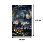 LUXORA Hand Clean Decorative and Luxury Rooms 50/80/100cm Calm Painted Neutral Living Oil Art Abstract Flow for Color Contemporary Gentle Seeking Lines a Painting Style