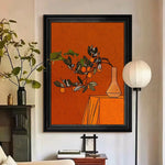 LUXORA Hand Premium Artwork 50/80/120cm Everyday Canvas with Painting Clean for Living Painted Oil Aesthetic Spaces