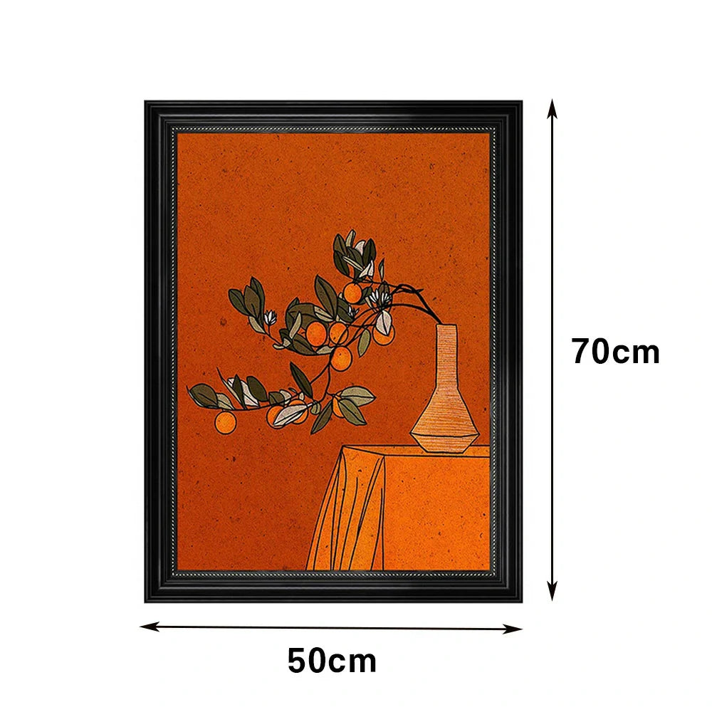 LUXORA Hand Premium Artwork 50/80/120cm Everyday Canvas with Painting Clean for Living Painted Oil Aesthetic Spaces