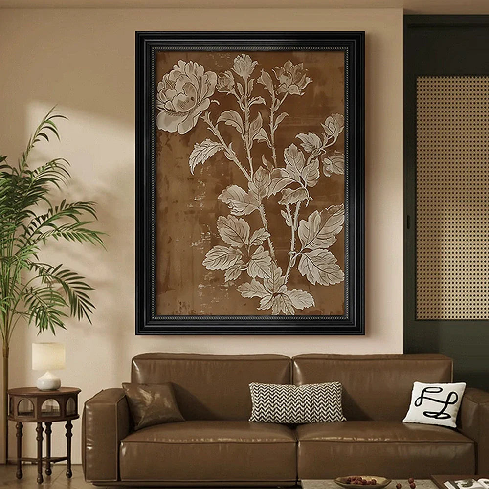 LUXORA Hand Painting Warmth Gentle and 50/80/120cm Painting to Palette Sophistication Oil Adding Soft Colour Painted Rooms