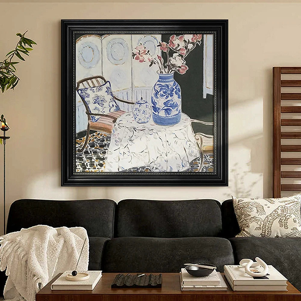 LUXORA Hand and That Painting Home Soft-Toned Enhances Oil Peaceful Balanced Painting 60/90/140cm Painted Environments