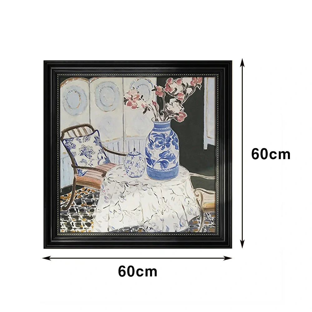 LUXORA Hand and That Painting Home Soft-Toned Enhances Oil Peaceful Balanced Painting 60/90/140cm Painted Environments