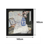 LUXORA Hand and That Painting Home Soft-Toned Enhances Oil Peaceful Balanced Painting 60/90/140cm Painted Environments
