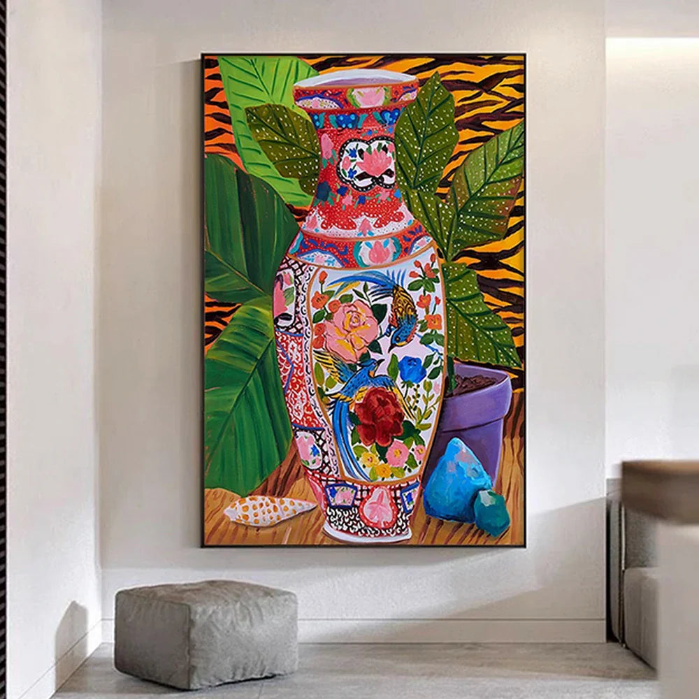 LUXORA Hand and 60/80/120cm Painting Premium Look Painted Abstract for Modern Relaxed Home Offering a Painting Oil Walls