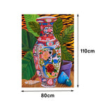 LUXORA Hand and 60/80/120cm Painting Premium Look Painted Abstract for Modern Relaxed Home Offering a Painting Oil Walls