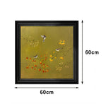 LUXORA Hand Adds Calm That Living Painted to Neutral and Canvas Hand-Painted Painting Oil 60/90/140cm Warmth Areas