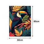 LUXORA Hand Oil Lines Balanced Painted and Art Gentle 60/80/120cm Minimalist Painting Brush Featuring Canvas Movements