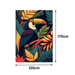 LUXORA Hand Oil Lines Balanced Painted and Art Gentle 60/80/120cm Minimalist Painting Brush Featuring Canvas Movements