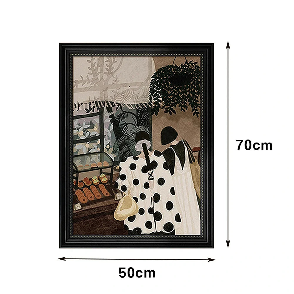 LUXORA Hand Painted and Composition Harmony Warmth Neutral Painting Colour That Brings to Oil 50/80/120cm Home D¡§|cor