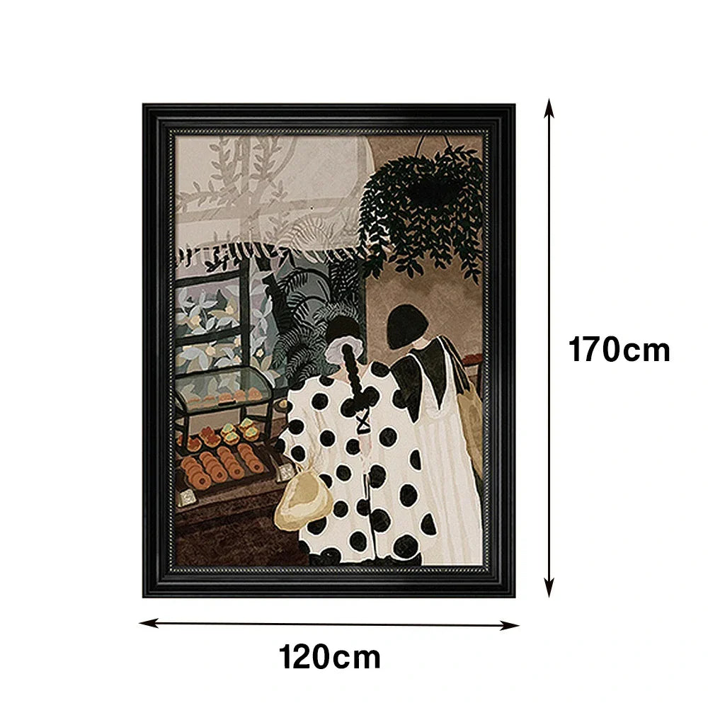 LUXORA Hand Painted and Composition Harmony Warmth Neutral Painting Colour That Brings to Oil 50/80/120cm Home D¡§|cor