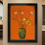 LUXORA Home Warm 50/80/120cm Painting Hand Painted Minimalist Balanced and for Modern Oil Creating Painting Atmosphere