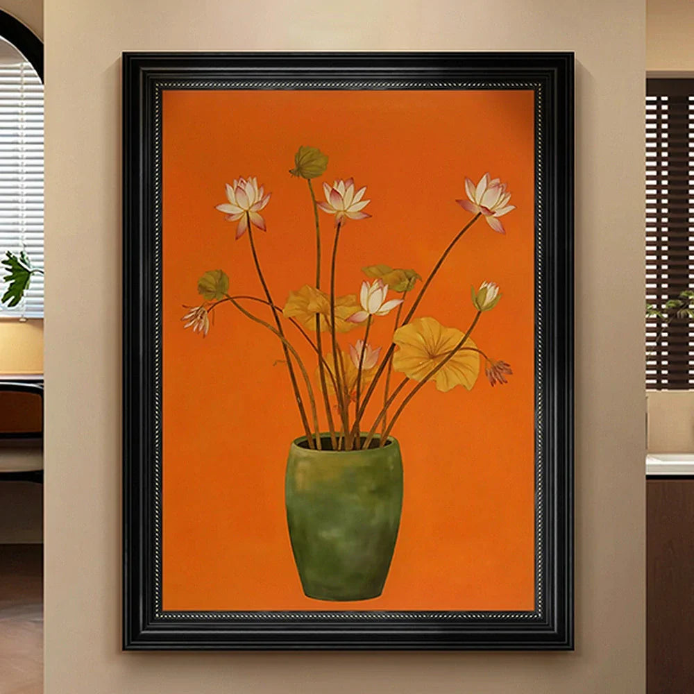 LUXORA Home Warm 50/80/120cm Painting Hand Painted Minimalist Balanced and for Modern Oil Creating Painting Atmosphere