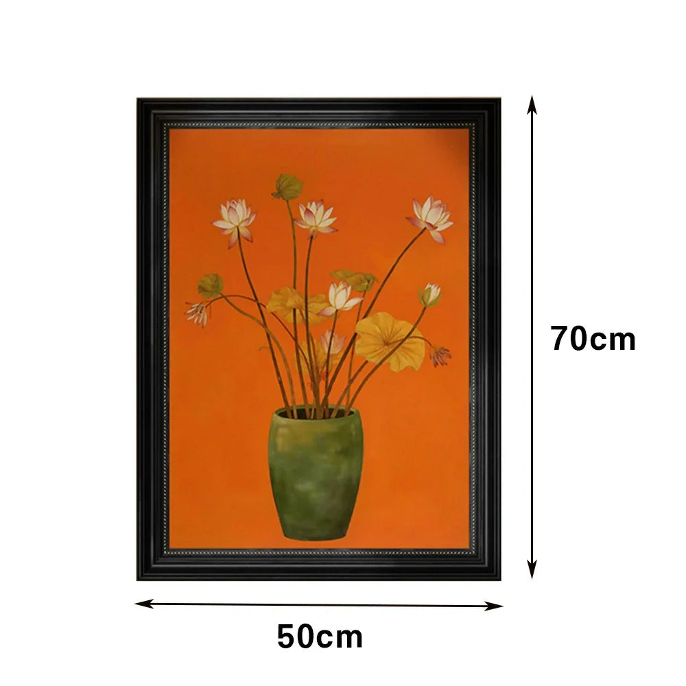 LUXORA Home Warm 50/80/120cm Painting Hand Painted Minimalist Balanced and for Modern Oil Creating Painting Atmosphere