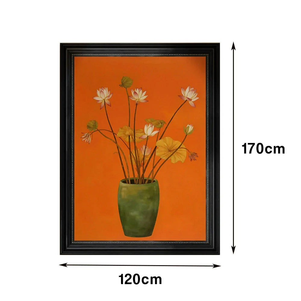 LUXORA Home Warm 50/80/120cm Painting Hand Painted Minimalist Balanced and for Modern Oil Creating Painting Atmosphere