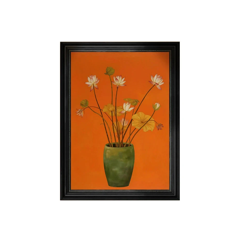 LUXORA Home Warm 50/80/120cm Painting Hand Painted Minimalist Balanced and for Modern Oil Creating Painting Atmosphere