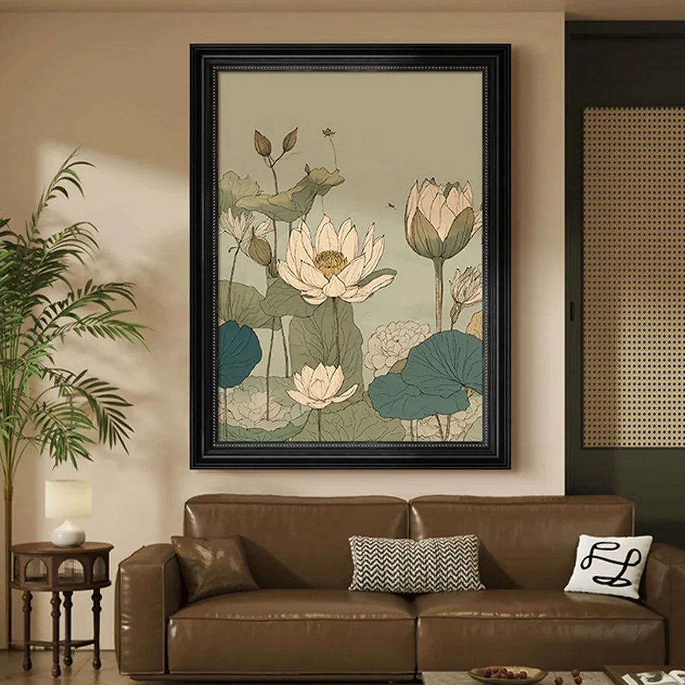 LUXORA Hand Painting Texture with Painted Art Wall and Neutral Abstract 50/80/120cm Oil Smooth Modern Minimalist Finish