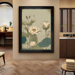 LUXORA Hand Painting Texture with Painted Art Wall and Neutral Abstract 50/80/120cm Oil Smooth Modern Minimalist Finish