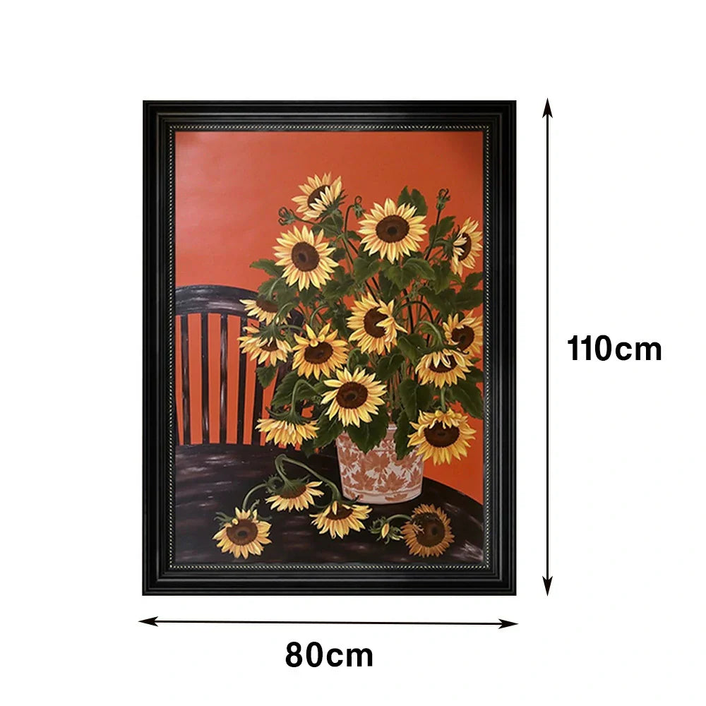 LUXORA Art That 50/80/120cm Living Wall Oil Sophistication Painting Quiet Adds Contemporary Hand Painted to Areas