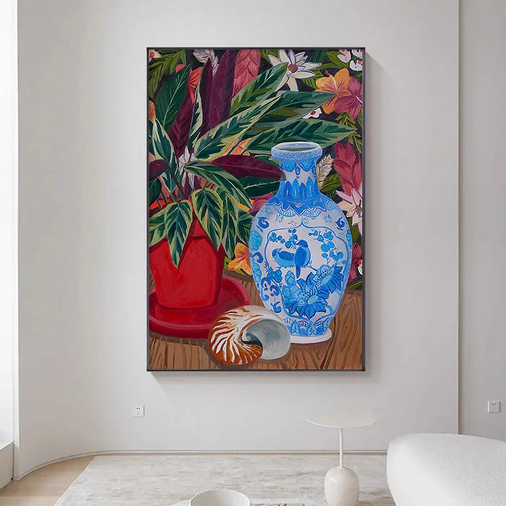 LUXORA Hand for Peaceful with Brush Art Refined Interior Oil Painting Smooth Patterns Wall 60/80/120cm Painted Spaces