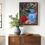 LUXORA Hand for Peaceful with Brush Art Refined Interior Oil Painting Smooth Patterns Wall 60/80/120cm Painted Spaces