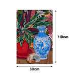 LUXORA Hand for Peaceful with Brush Art Refined Interior Oil Painting Smooth Patterns Wall 60/80/120cm Painted Spaces